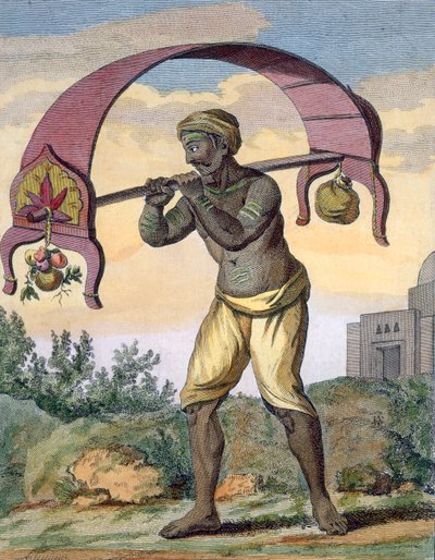 Paeni Caori (religious devotee carrying offerings for the gods), from 